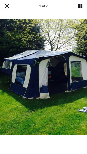 Pennine fiesta folding camper - pennine,